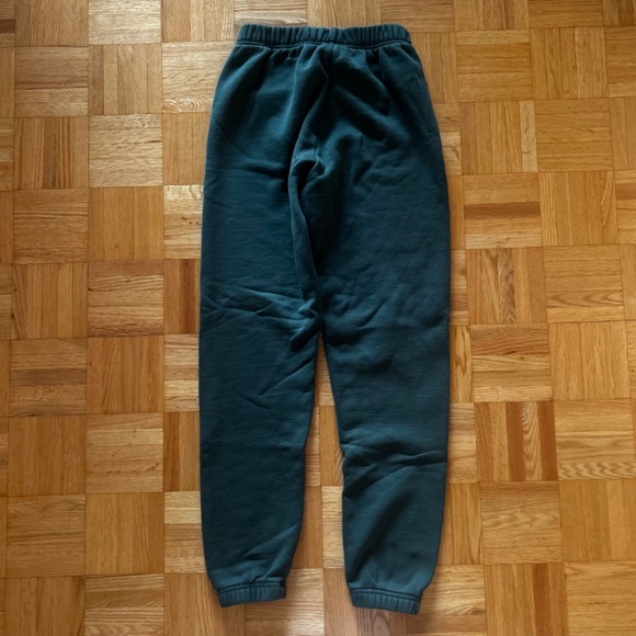 Aritzia TNA CozyAF Fleece Green Sweatpants - Picture 2 of 4